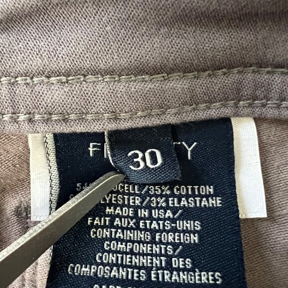 Fidelity Denim Womens Sola Mid Rise Skinny Ankle Jeans Gunmetal Foil size 30 - Picture 10 of 14